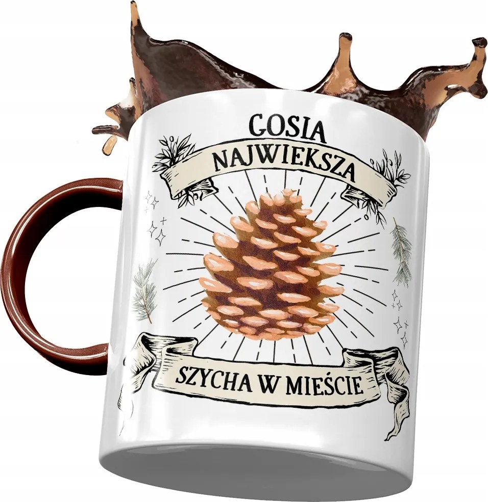 Bordó Bögre Gosi Feleség Barátnő Ajándék Nyomtatott Fotóval