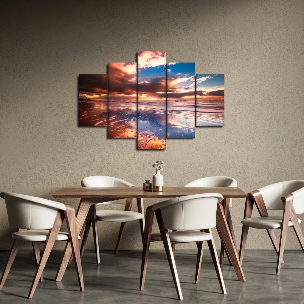 Kép - Esti strand (150x105 cm)