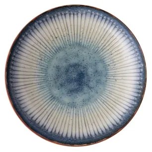 24 részes étkészlet kék/porcelán