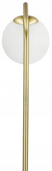 Állólámpa 1xG9/40W/230V arany/fehér