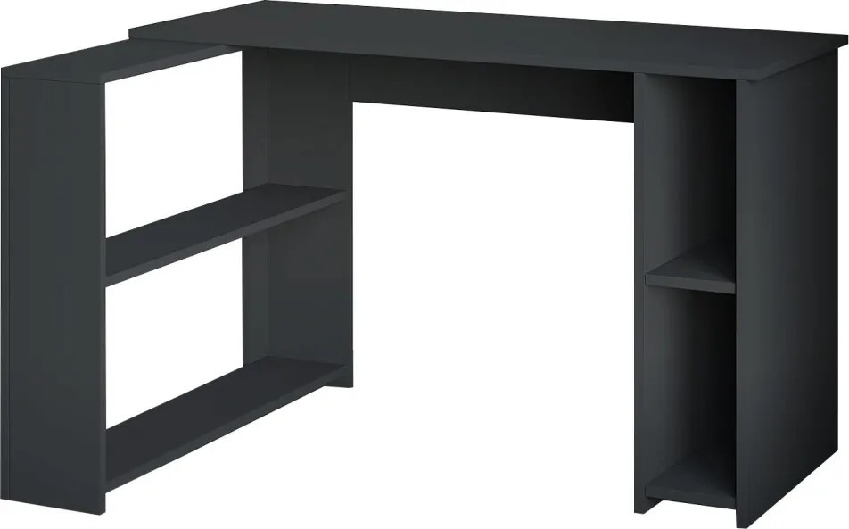 Razy íróasztal, antracit, 120 cm
