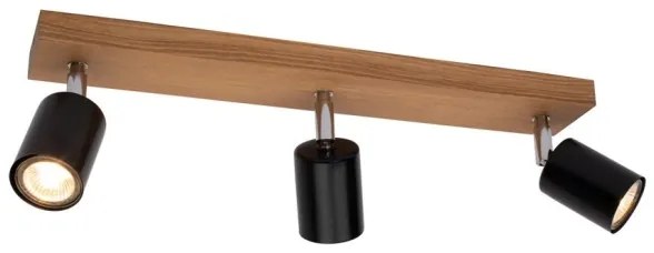 Spot-Light DO2910351 - Mennyezeti spotlámpa MANARA  3xGU10/5W/230V fenyő