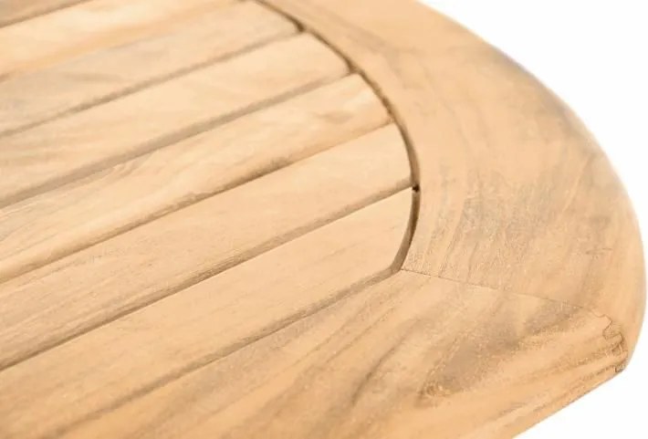 Bővíthető kerti asztal tíkfából Garth, 170 - 230 cm