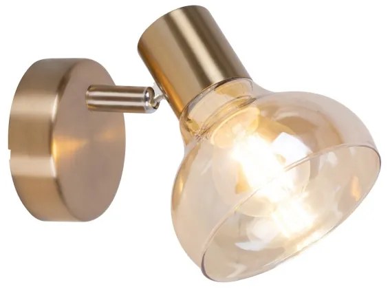 Rabalux 5546 - Fali lámpa HOLLY 1xE14/40W/230V arany