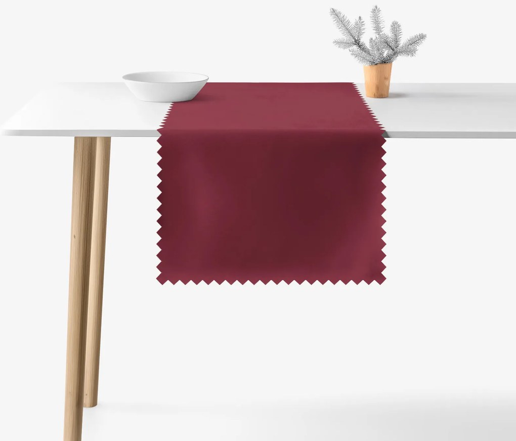 Goldea teflonbevonatú asztali futó - bordó 50x160 cm