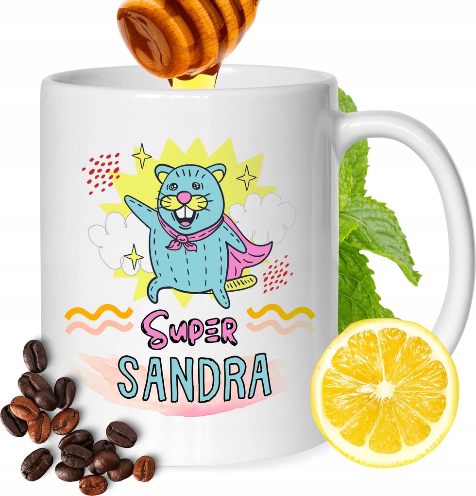 Bögre Szandra Barátnőknek Ajándék Nyomtatott Fehér 330ml