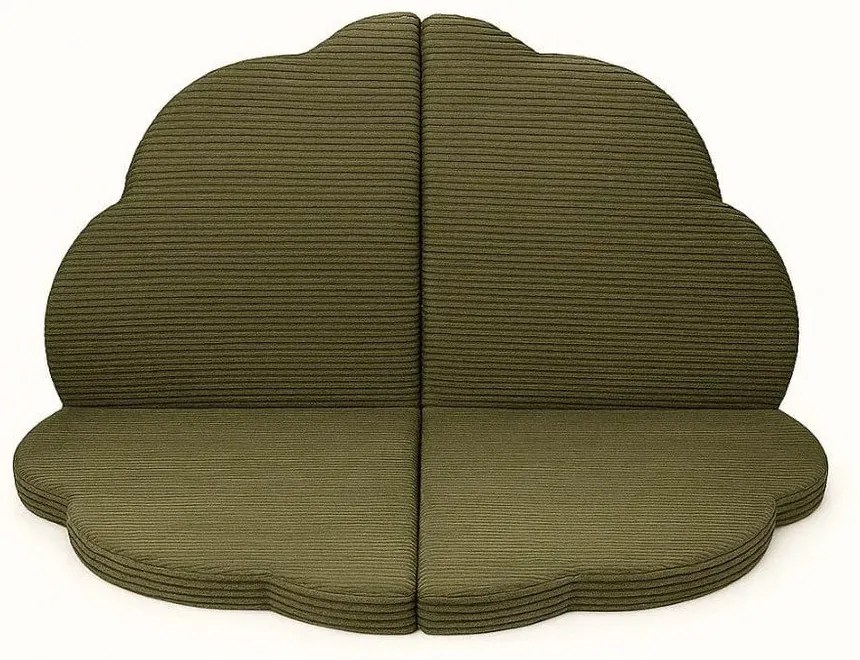 Khaki játszószőnyeg 160x160 cm – Meowbaby