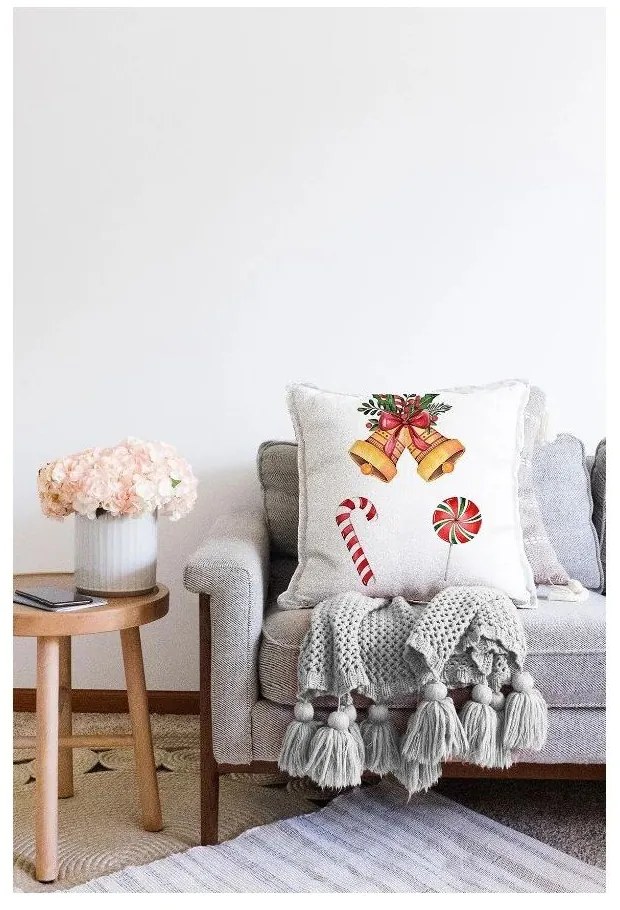 Párnahuzat karácsonyi mintával 43x43 cm – Mila Home
