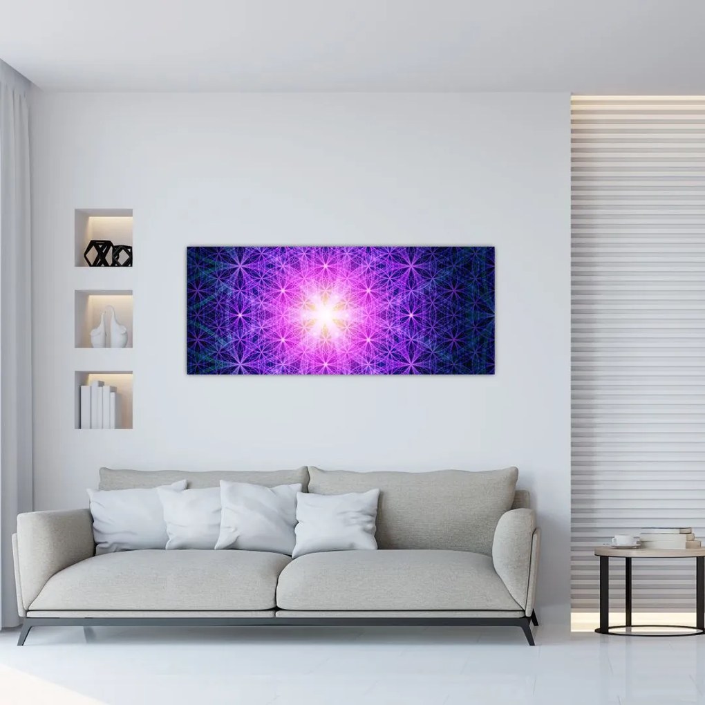 Absztrakt kép (120x50 cm)