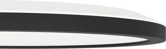 Eglo 31703 - LED RGBW fényerőszabályozható mennyezeti lámpatest ROVITO-Z LED/14,6W/230V fekete