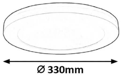 Rabalux 1492 - LED mennyezeti lámpa érzékelővel LED/30W/230V