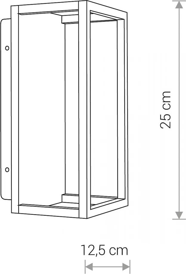 NOWODVORSKI 8176 SYMMETRY Modern Kültéri Fali Lámpa LED IP54