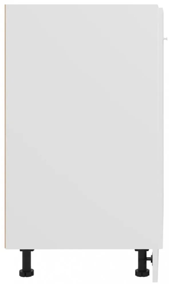 “Lyon” fehér szerelt fa alsószekrény 60 x 46 x 81,5 cm