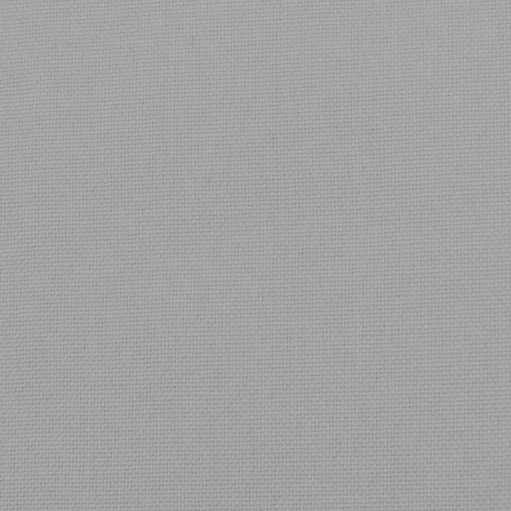 vidaXL világosszürke szövet pihenőfotel lábtartóval