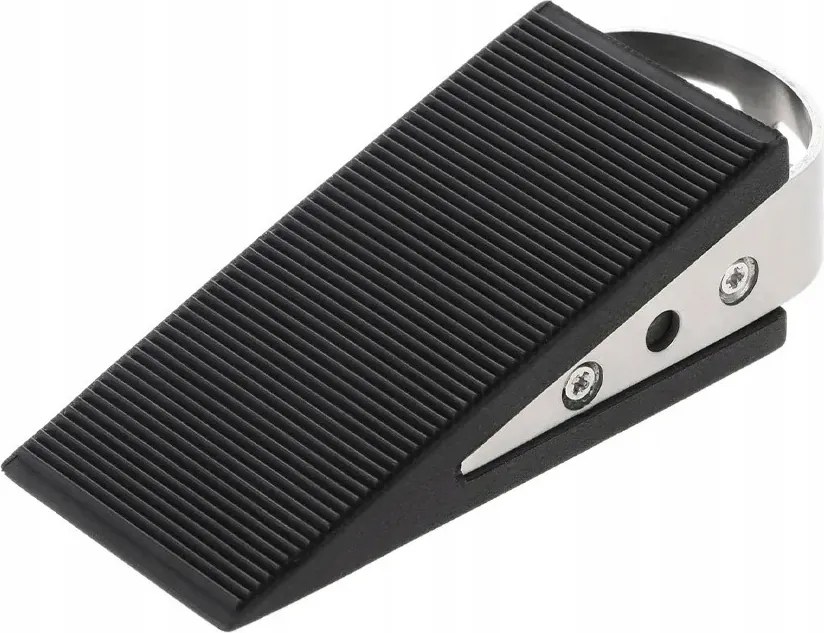 Ütköző szabadon álló fekete gumi ütköző ajtó ék fekete