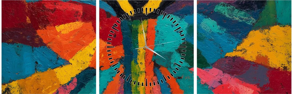 Kép - Festett angyal (órával) (90x30 cm)