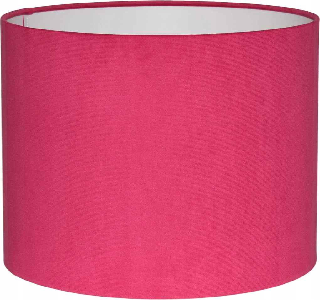 Lámpabúra Álló Lámpabúra Függő Henger 25/20cm E27 Magenta Rózsa Matrac