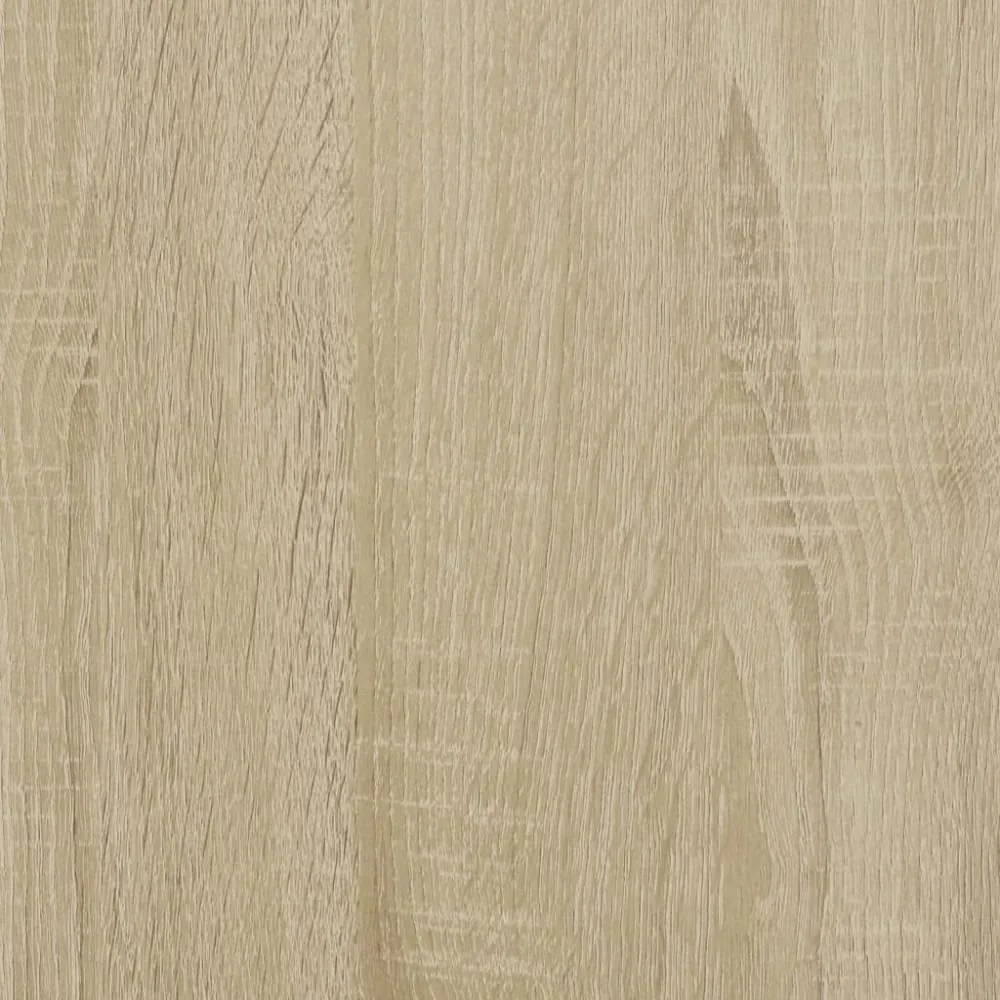 sonoma tölgy kanapéágy fiókkal matrac nélkül 75x190 cm