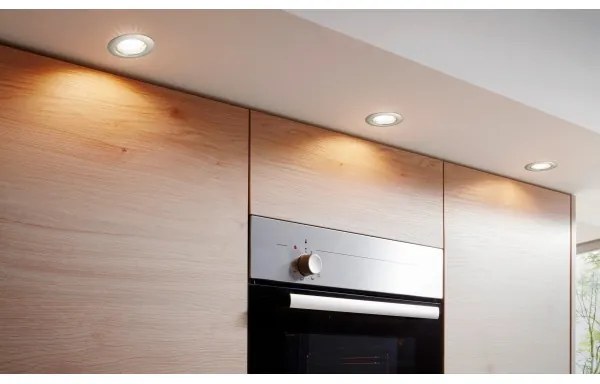 Eglo 94237 - 3 darabos LED beépíthető mennyezeti lámpa szett PENETO 3xGU10-LED/3W/230V