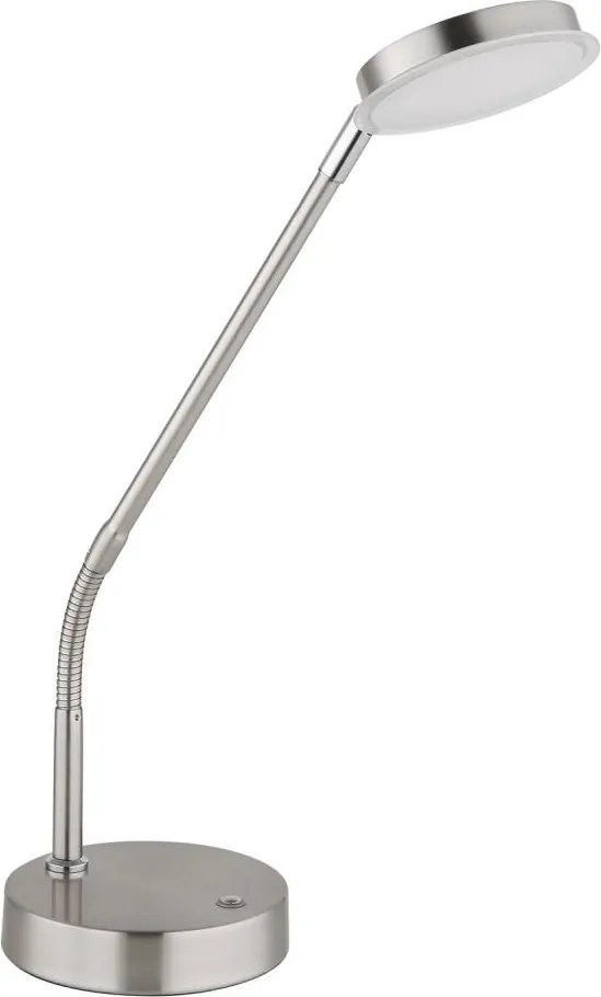 Globo 58504TN - SILVIO LED dimmelhető, érintésvezérlésű asztali lámpa, LED/6,5W/230V, matt króm