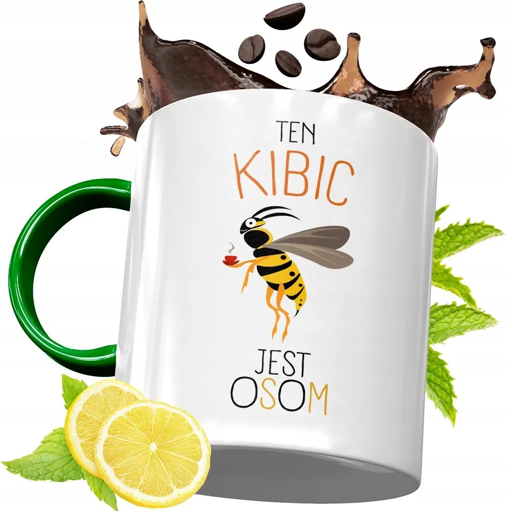 Zöld Bögre Szurkolóknak Születésnapi Ajándék fényképes nyomtatással