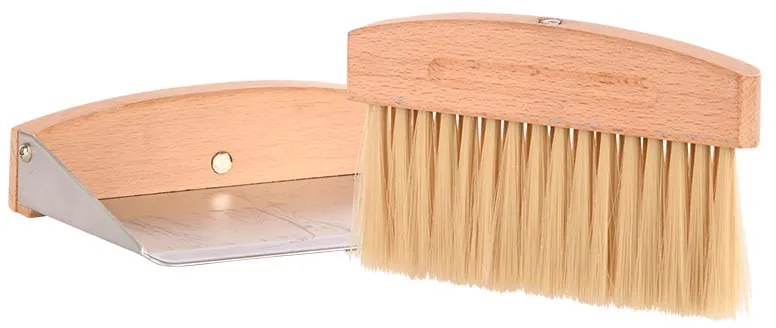 Asztali kézi kefe és lapát szett