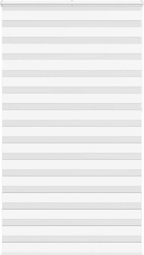 vidaXL zebrafüggönnyel fehér szövetszélesség 125,9 cm poliészter
