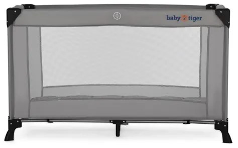 KINDERKRAFT - Utazó kiságy Baby Tiger VIKI szürke