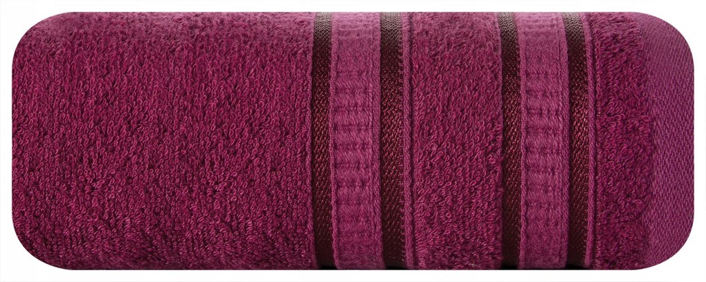 Mila bambusz törölköző 50x90 Eurofirany amaránt