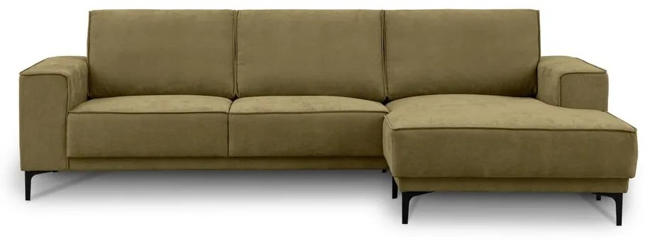 Zöld sarokkanapé (jobb oldali) Copenhagen – Scandic