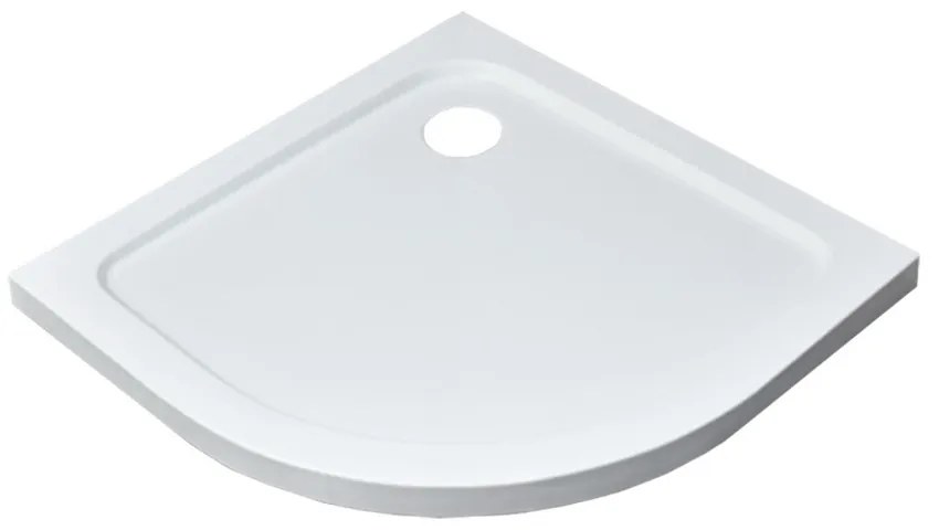 Modena Slim íves alacsony akril zuhanytálca 90x90 cm