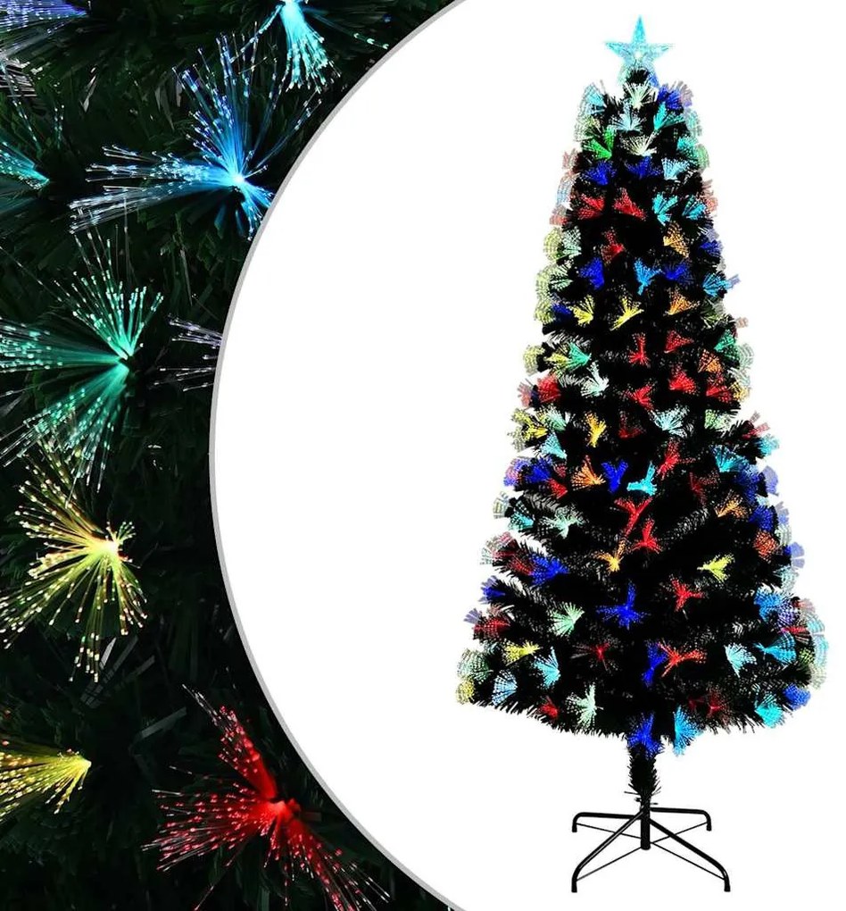 Mű karácsonyfa dekoratív vonós lámpákkal Zöld 240 cm PVC