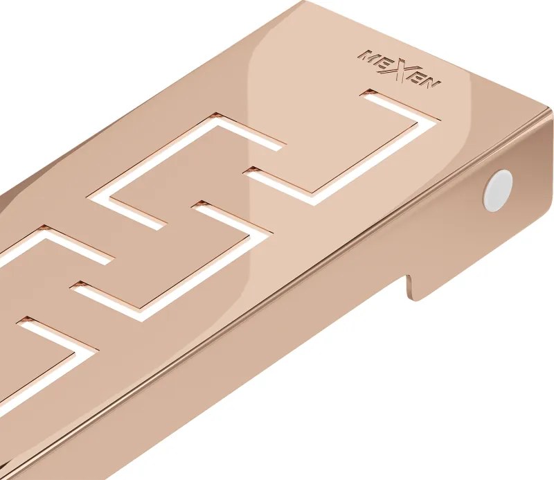 Mexen M15 vonalmenti lefolyó rejtése 60 cm, rózsaszín arany - 1624060