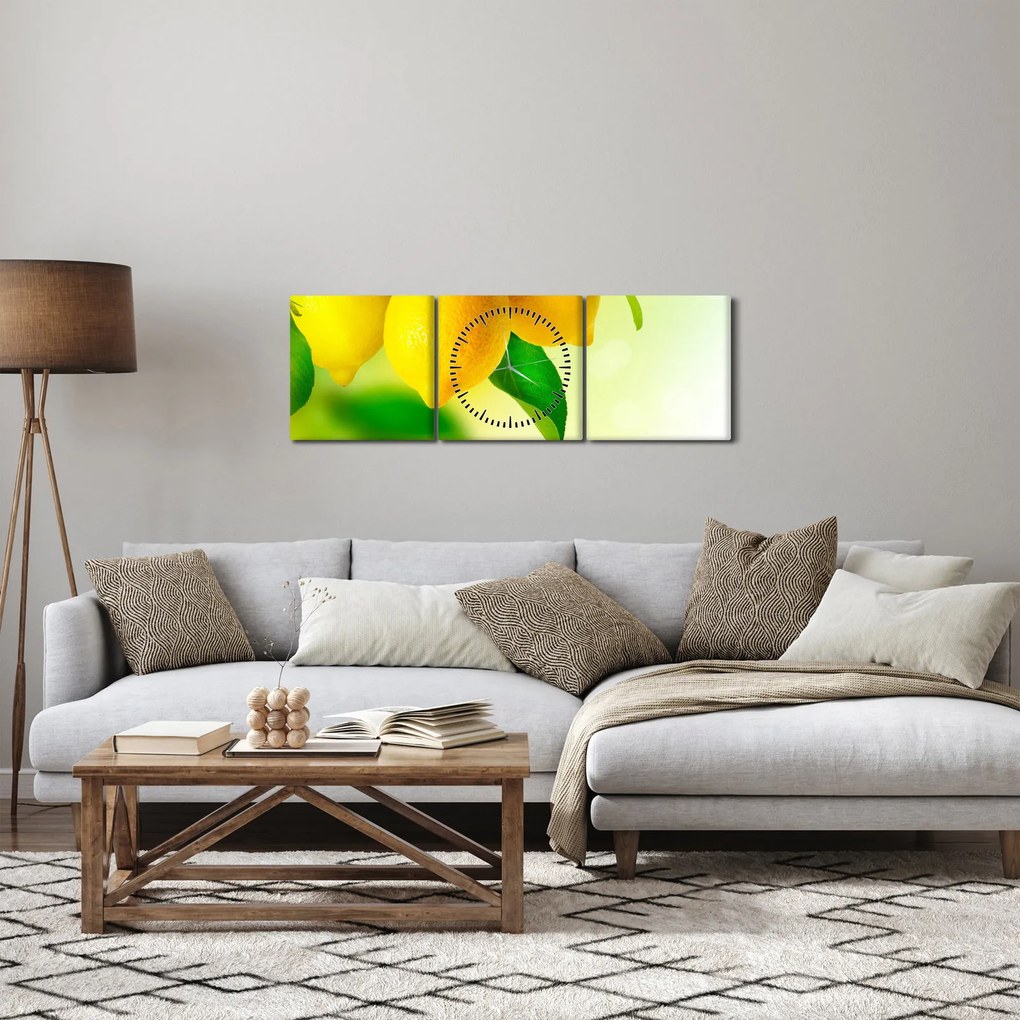 A citrom képe (órával) (90x30 cm)