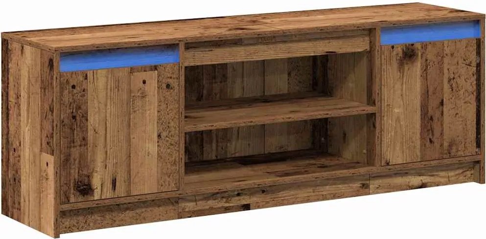 vidaXL TV egységek Barna 139,5 x 34 x 50 cm Faanyag