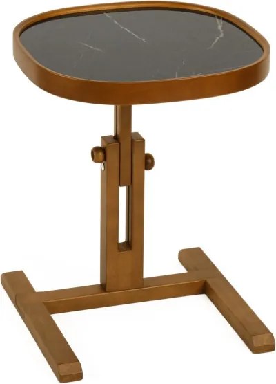 Opus Kare 42 - Walnut, Black Marble
