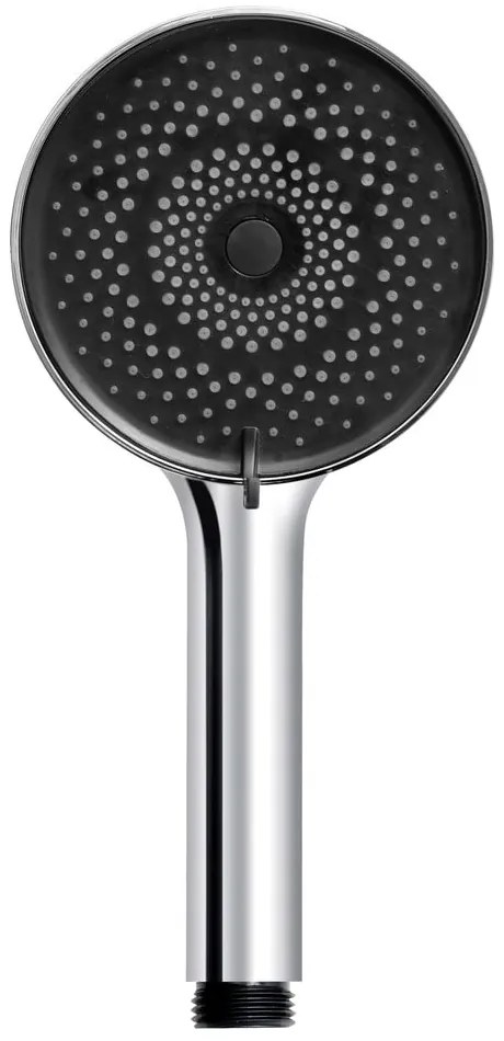 Ezüstszínű műanyag zuhanyfej ø 12 cm Softwater – Wenko