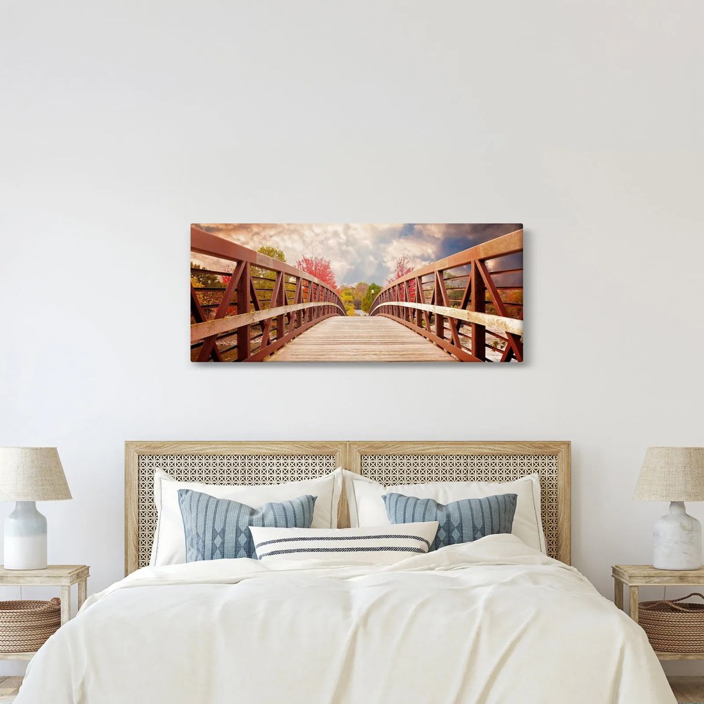 Kép - fahíd (120x50 cm)