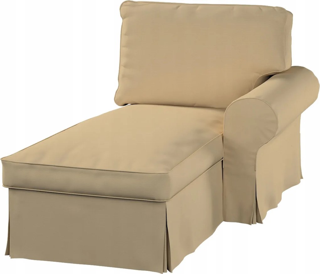 Dekoria Ektorp sezlonhuzat jobbos Ikea barna