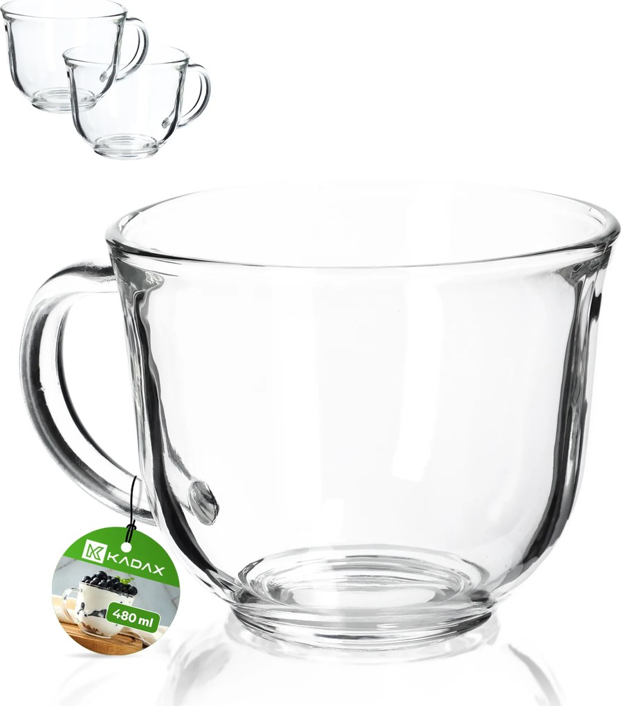 Tea Kávés Poharak 480ml Szett 2db