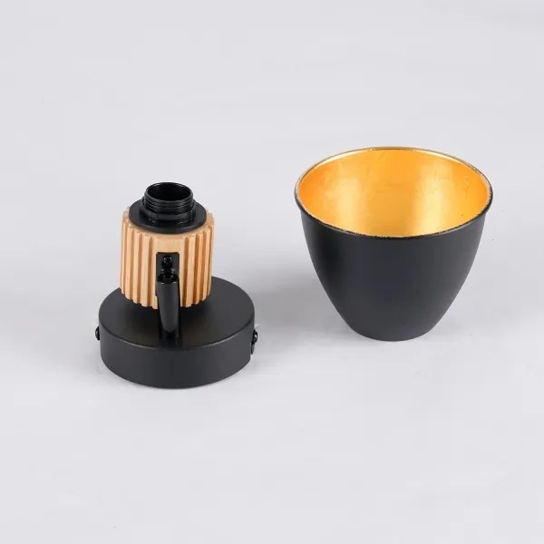 Brilagi - Fali spotlámpa ODENSE 1xE14/10W/230V fa/fekete