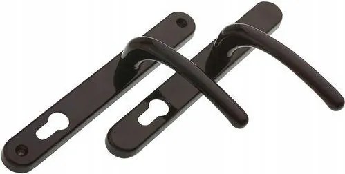 Betétkilincs fekete Balmoral hosszú 243x32x11mm