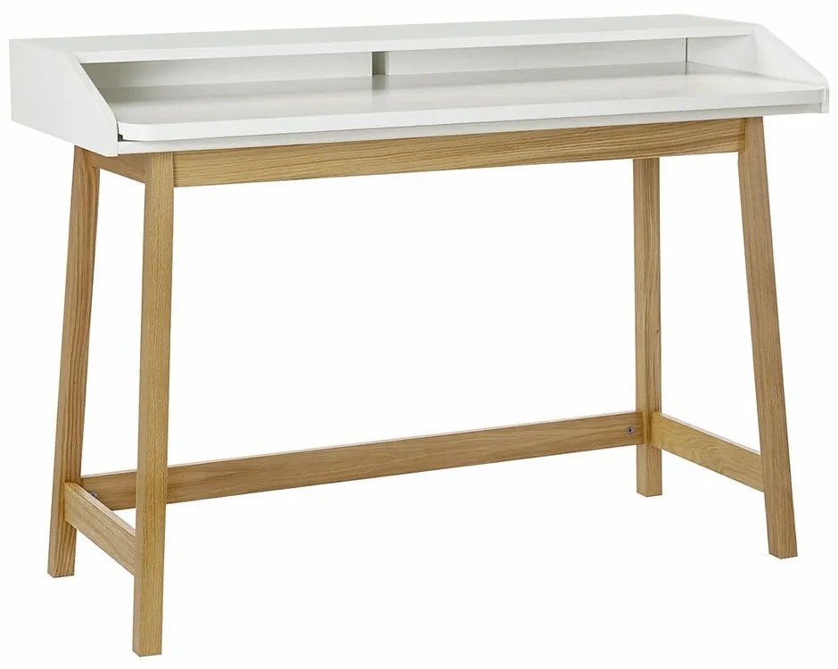 St. James íróasztal, fehér asztallappal - Woodman