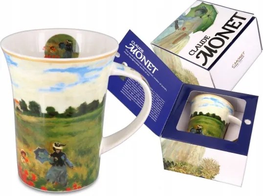 Claude Monet bögre 350ml Mákmező