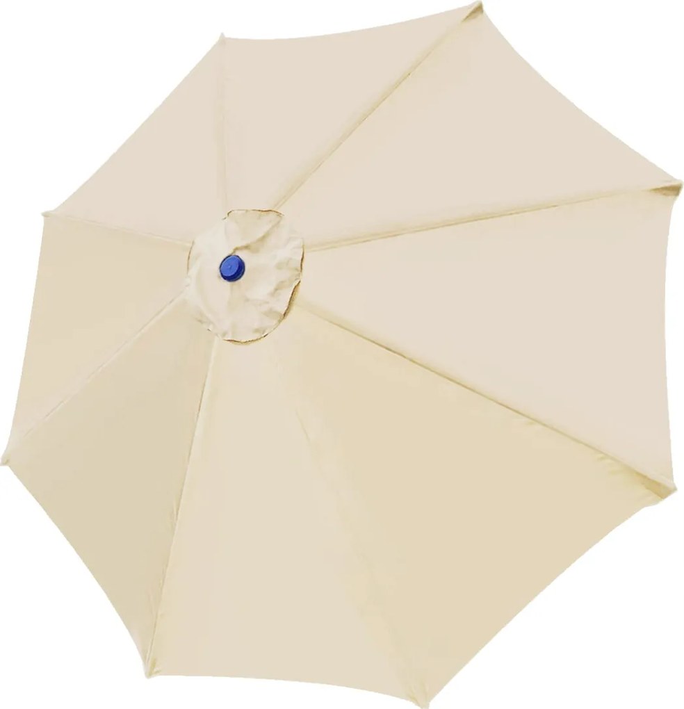 Burkolat Cserélhető Anyag Kerti Napernyő 300 cm 8 Bézs