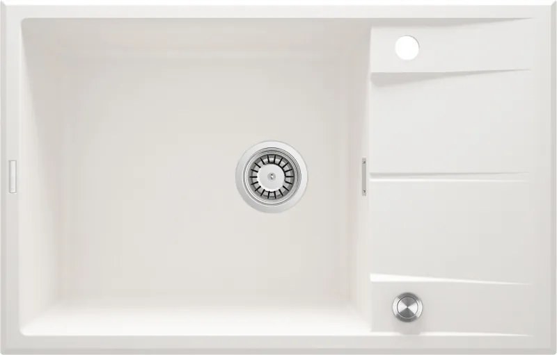 Eridan gránit mosogató_alabástrom_1 medence+csepegtető