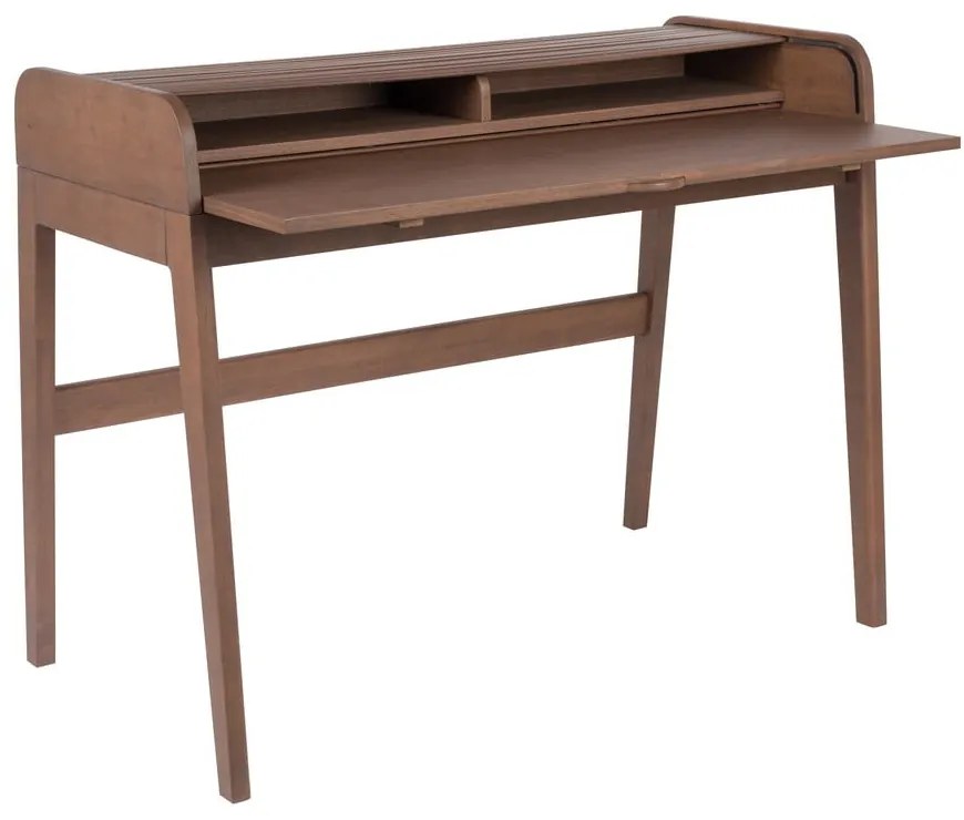 Barbier barna íróasztal kihúzható asztallappal - Zuiver