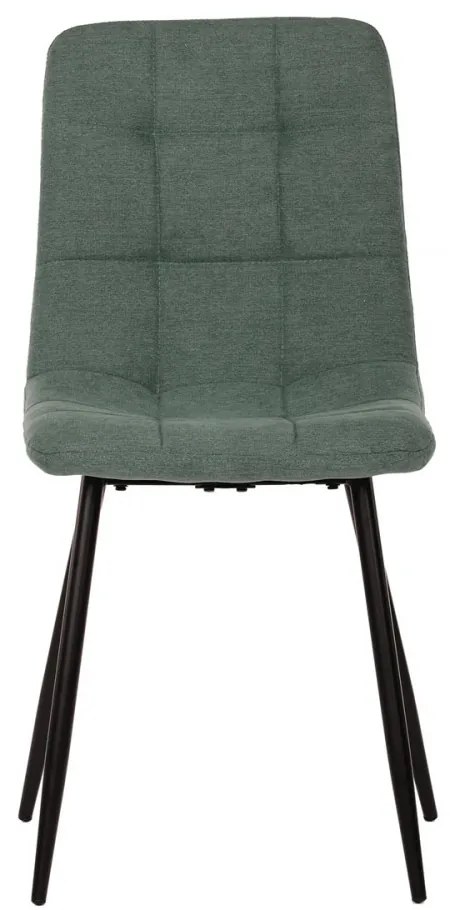 Scaun modern Fabric verde cu tapițerie CT-281