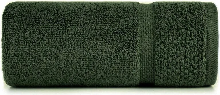 Vilia törölköző 50x90 cm sötétzöld 530 g/m2 frottír