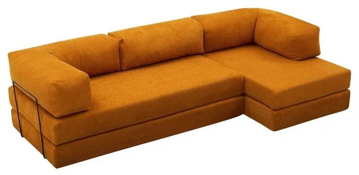 Sarokkanapé Comfort - Narancssárga